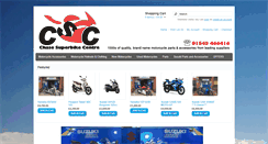 Desktop Screenshot of chasesuperbikecentre.co.uk